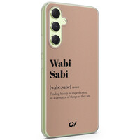 Casevibes Samsung Galaxy A54 hoesje siliconen - Wabi Sabi