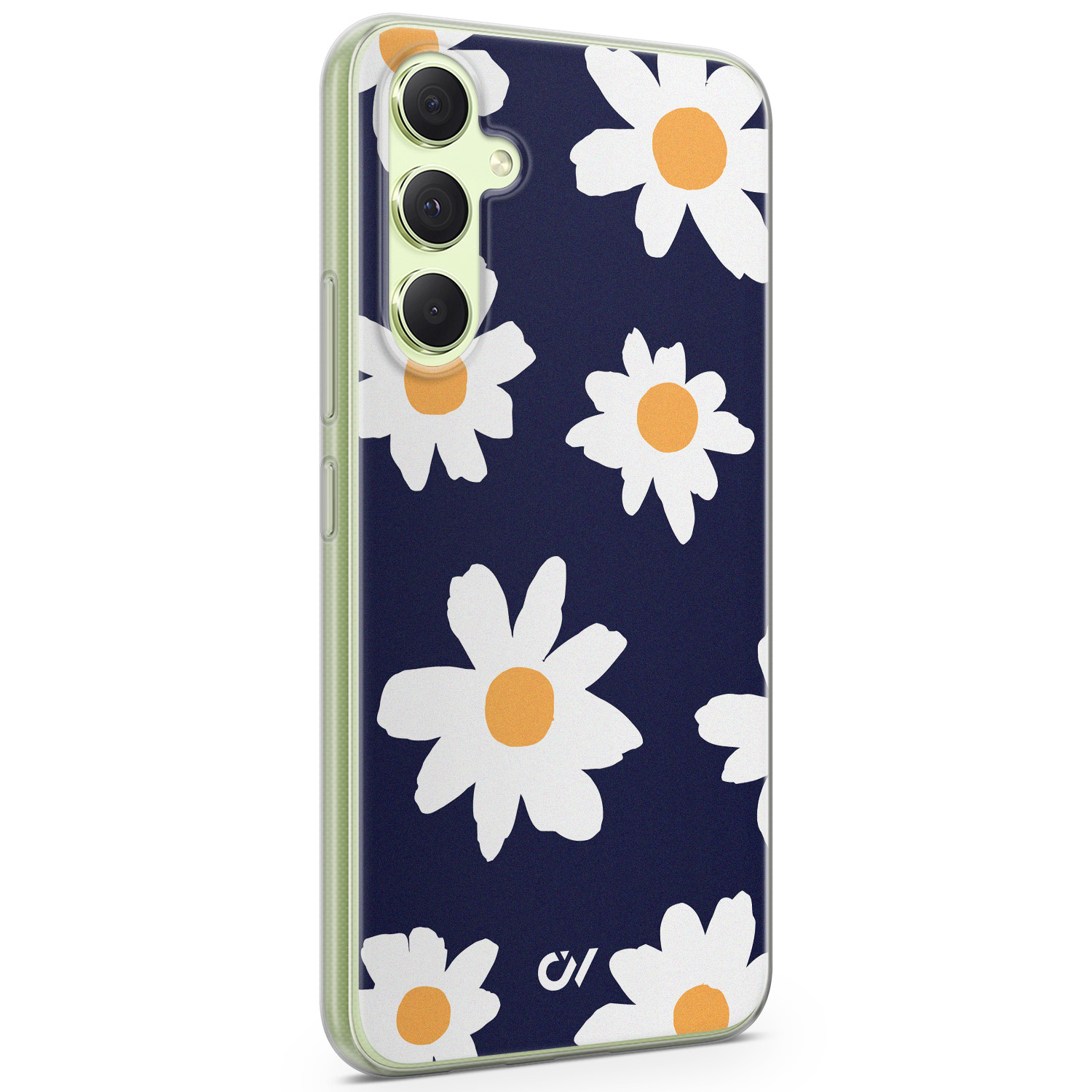Casevibes Samsung Galaxy A54 hoesje siliconen - Sweet Daisies