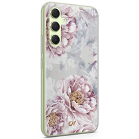 Casevibes Samsung Galaxy A54 hoesje siliconen - Floral Print
