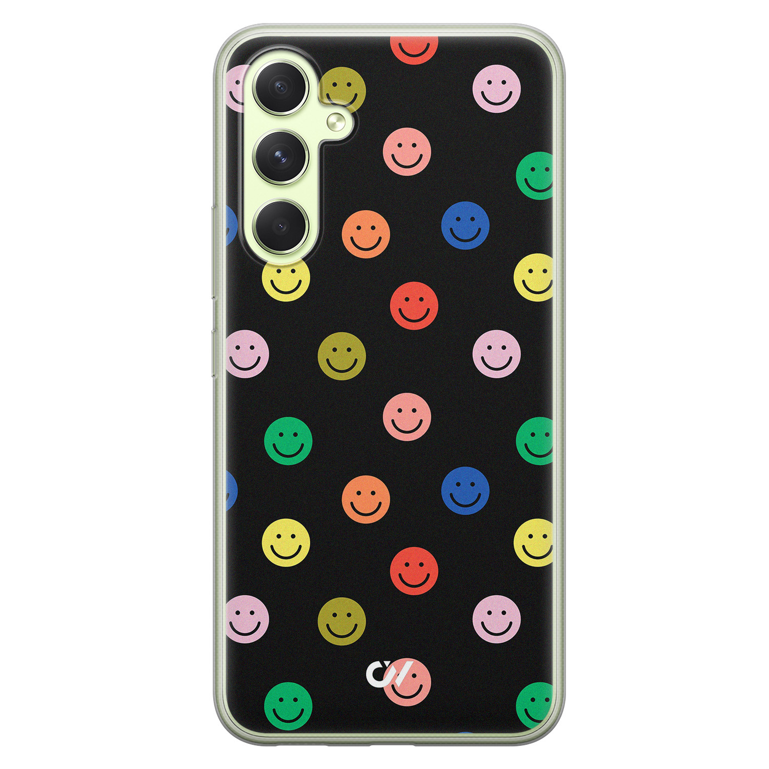 Casevibes Samsung Galaxy A54 hoesje siliconen - Retro Smileys