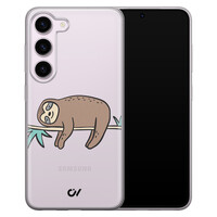 Casevibes Samsung Galaxy S23 hoesje siliconen - Luiaard