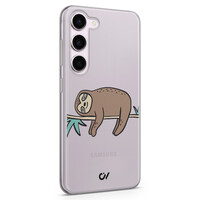Casevibes Samsung Galaxy S23 hoesje siliconen - Luiaard