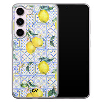 Casevibes Samsung Galaxy S23 hoesje siliconen - Citroenen