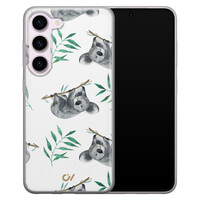 Casevibes Samsung Galaxy S23 hoesje siliconen - Koala Print