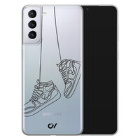Casevibes Samsung Galaxy S21 Plus hoesje siliconen - Sneakers