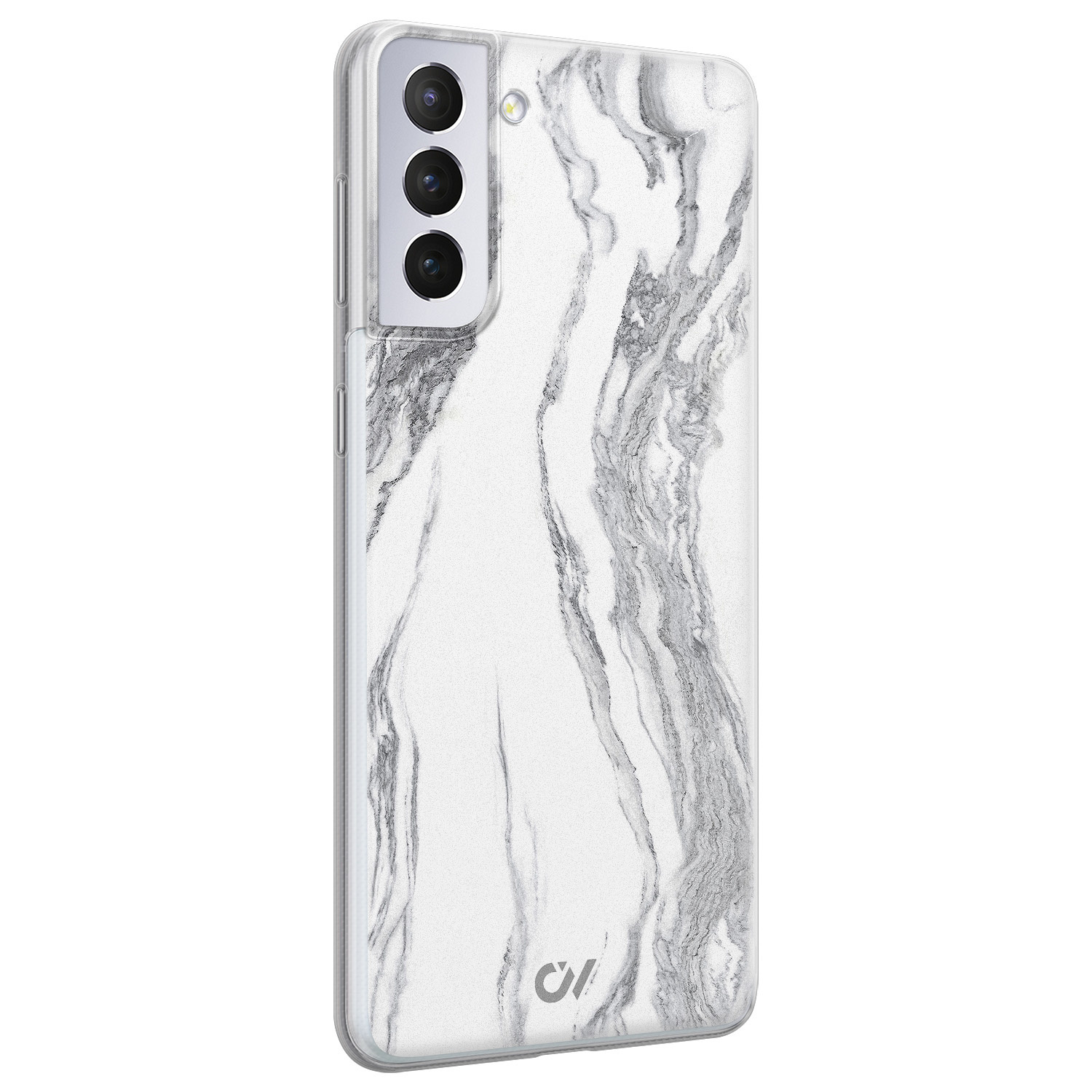 Casevibes Samsung Galaxy S21 Plus hoesje siliconen - Marble Ivory