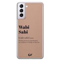 Casevibes Samsung Galaxy S21 Plus hoesje siliconen - Wabi Sabi