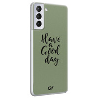 Casevibes Samsung Galaxy S21 Plus hoesje siliconen - Good Day