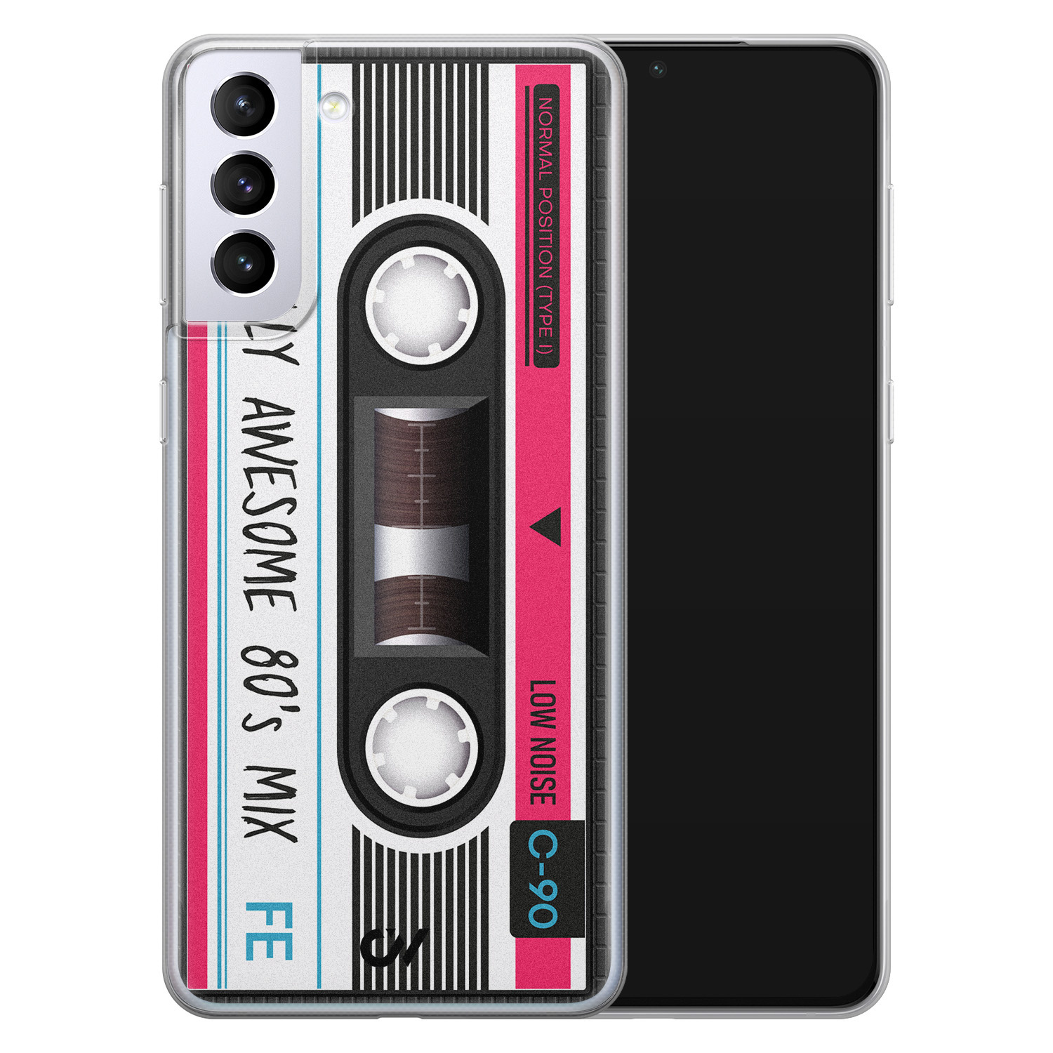 Casevibes Samsung Galaxy S21 Plus hoesje siliconen - Cassette