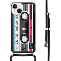 Casevibes iPhone 14 hoesje met koord - Cassette