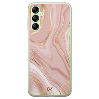 Casevibes Samsung Galaxy A14 5G hoesje siliconen - Rose Marble