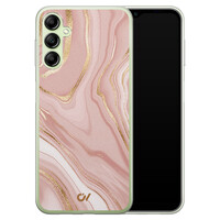 Casevibes Samsung Galaxy A14 5G hoesje siliconen - Rose Marble