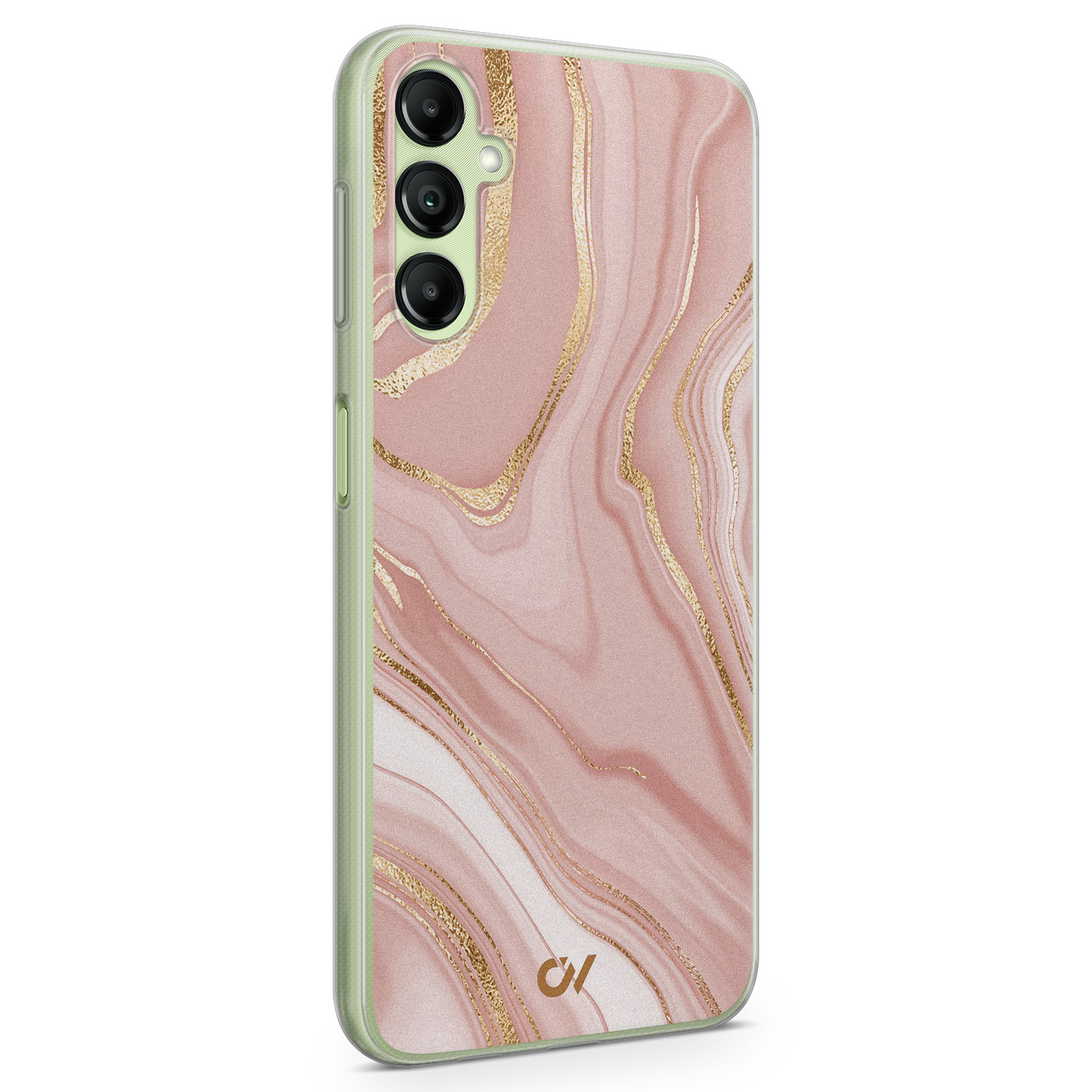 Casevibes Samsung Galaxy A14 5G hoesje siliconen - Rose Marble