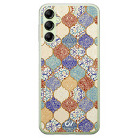 Casevibes Samsung Galaxy A14 5G hoesje siliconen - Vintage Ceramic Tiles