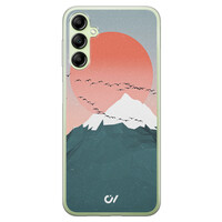 Casevibes Samsung Galaxy A14 5G hoesje siliconen - Mountain Birds