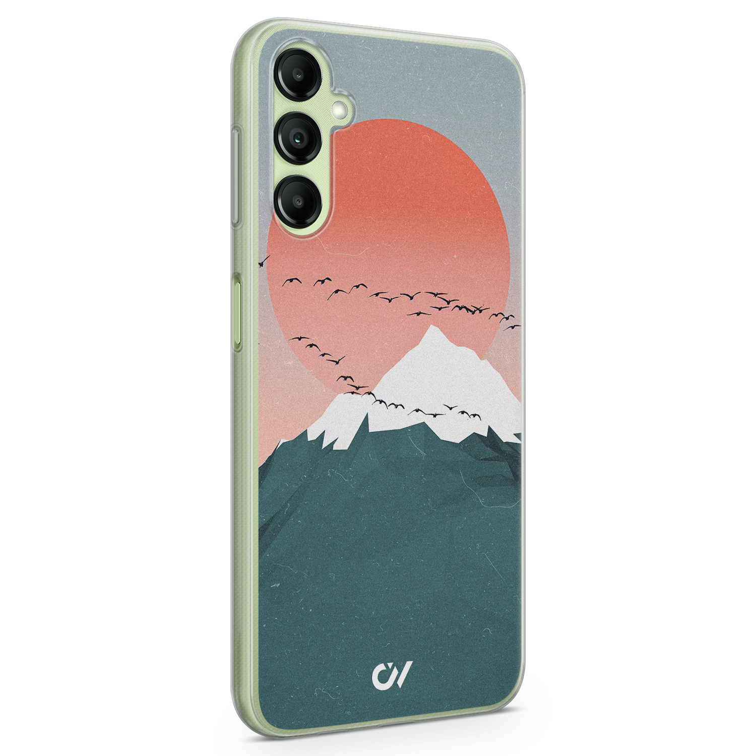 Casevibes Samsung Galaxy A14 5G hoesje siliconen - Mountain Birds