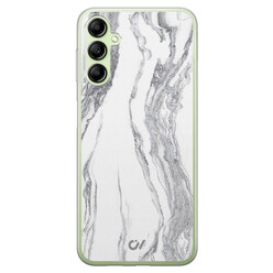 Casevibes Samsung Galaxy A14 5G hoesje siliconen - Marble Ivory