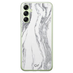 Casevibes Samsung Galaxy A14 5G hoesje siliconen - Marble Ivory