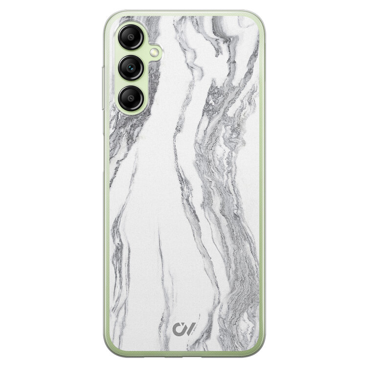Casevibes Samsung Galaxy A14 5G hoesje siliconen - Marble Ivory