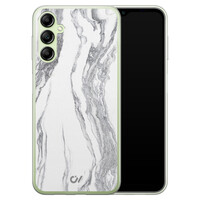 Casevibes Samsung Galaxy A14 5G hoesje siliconen - Marble Ivory