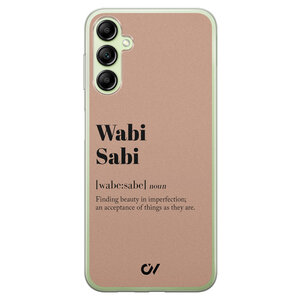 Casevibes Samsung Galaxy A14 5G hoesje siliconen - Wabi Sabi