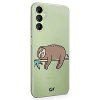 Casevibes Samsung Galaxy A14 5G hoesje siliconen - Luiaard