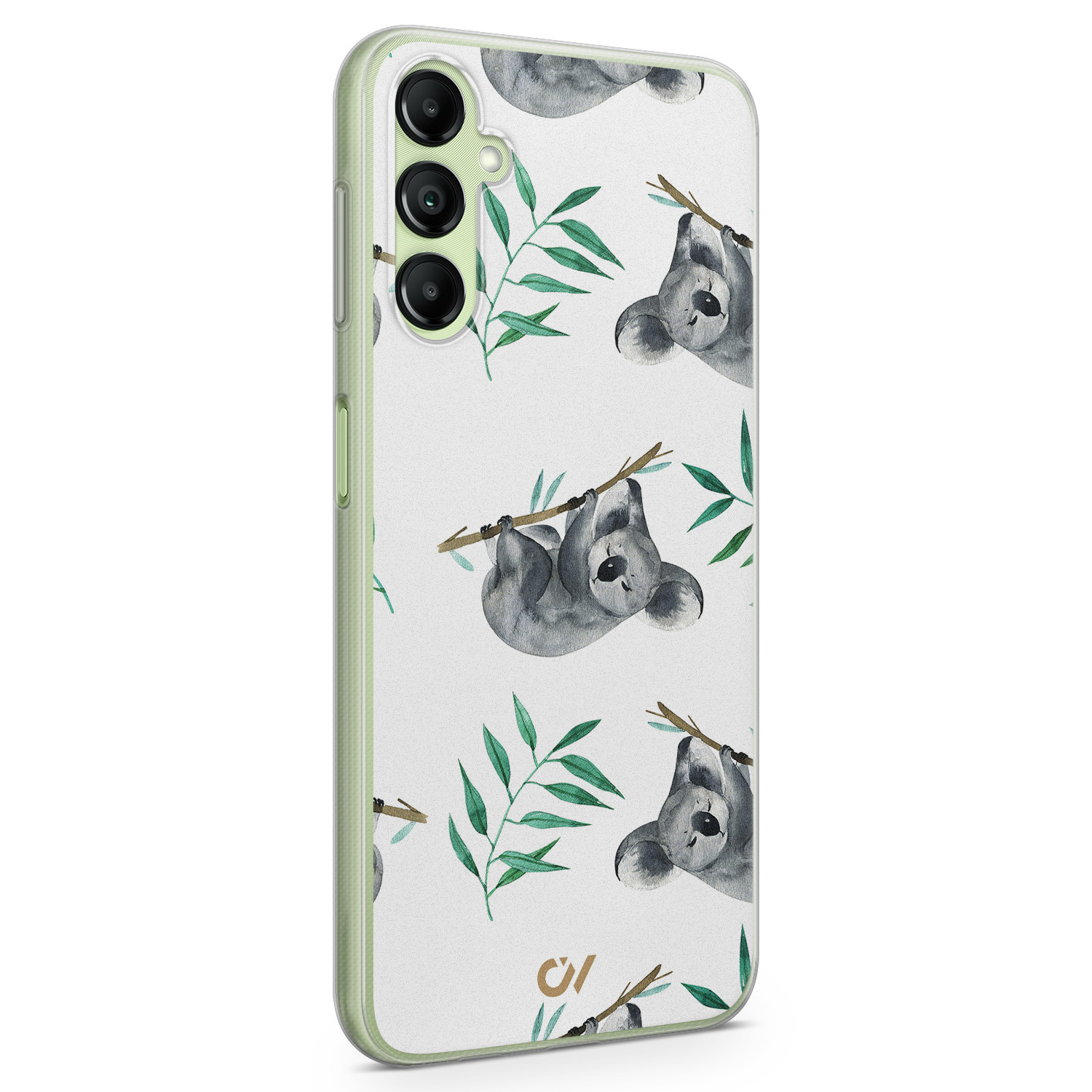 Casevibes Samsung Galaxy A14 5G hoesje siliconen - Koala Print