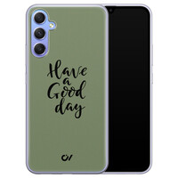 Casevibes Samsung Galaxy A34 hoesje siliconen - Good Day