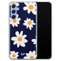 Casevibes Samsung Galaxy A34 hoesje siliconen - Sweet Daisies