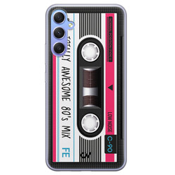 Casevibes Samsung Galaxy A34 hoesje siliconen - Cassette