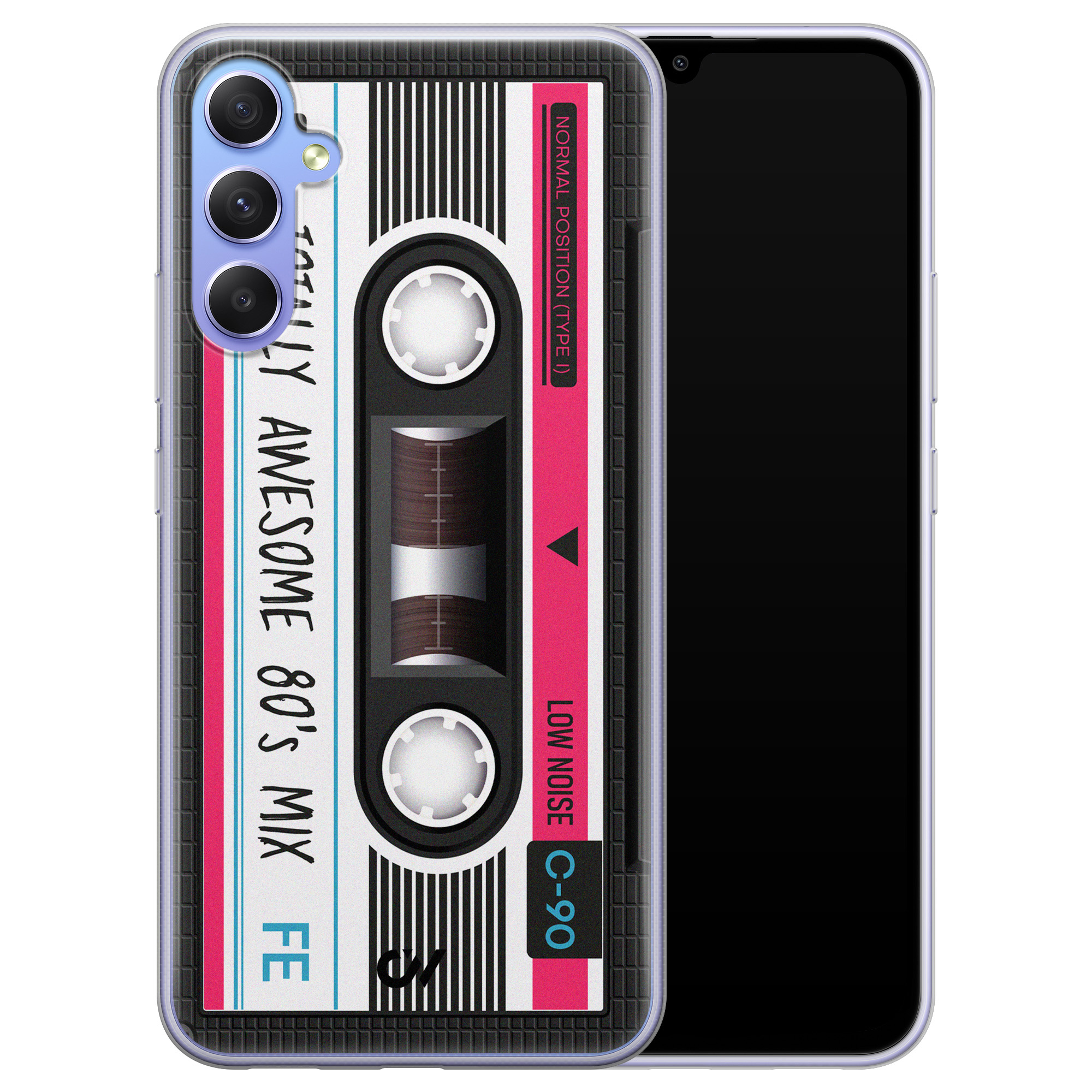 Casevibes Samsung Galaxy A34 hoesje siliconen - Cassette