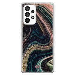 Casevibes Samsung Galaxy A33 hoesje siliconen - Marble Twilight