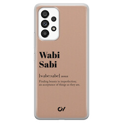 Casevibes Samsung Galaxy A33 hoesje siliconen - Wabi Sabi
