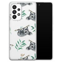 Casevibes Samsung Galaxy A33 hoesje siliconen - Koala Print