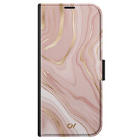 Casevibes iPhone 14 bookcase - Rose Marble