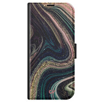 Casevibes iPhone 13 bookcase - Marble Twilight