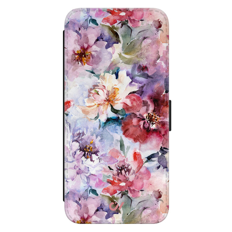 Casevibes Samsung Galaxy A54 bookcase - Bloemen Acryl
