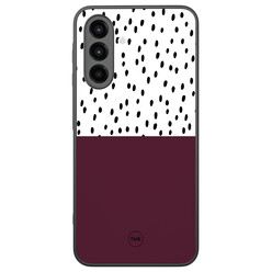 TMK Samsung Galaxy A26 backcover hoesje - Burgundy dots