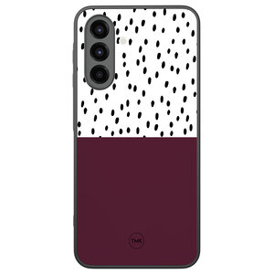 Casevibes Samsung Galaxy A26 backcover hoesje - Burgundy dots