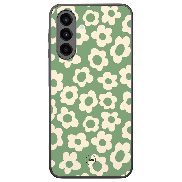 TMK Samsung Galaxy A26 backcover hoesje - Retro cute flowers