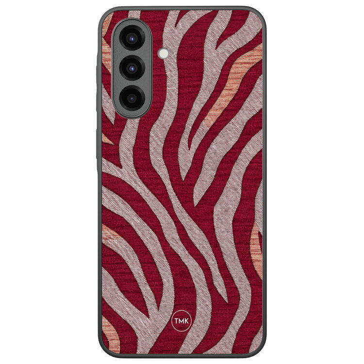 Casevibes Samsung Galaxy A36 backcover hoesje - Zebra rood