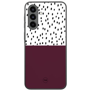Casevibes Samsung Galaxy A36 backcover hoesje - Burgundy dots