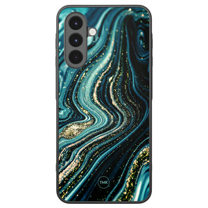 Casevibes Samsung Galaxy A16 backcover hoesje - Blue marble waves