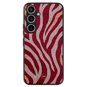 Casevibes Samsung Galaxy A55 backcover hoesje - Zebra rood