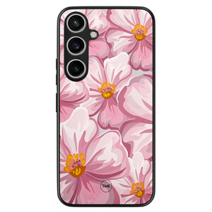 Casevibes Samsung Galaxy A55 backcover hoesje - Blush bloom