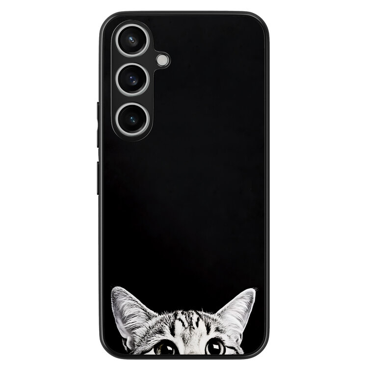 Casevibes Samsung Galaxy A35 backcover hoesje - Kat kiekeboe