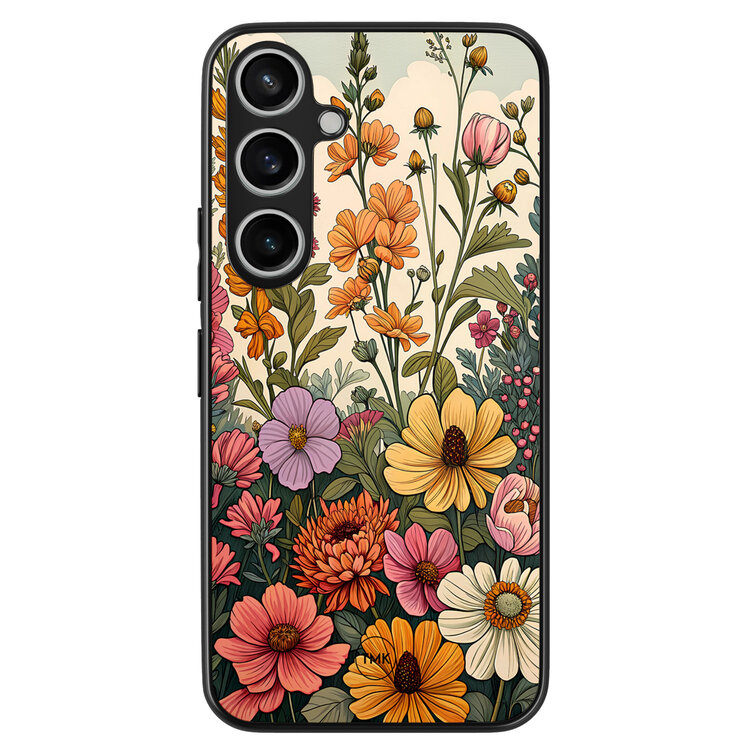 Casevibes Samsung Galaxy A35 backcover hoesje - Wildflowers