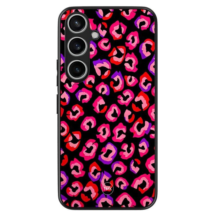Casevibes Samsung Galaxy A15 backcover hoesje - Luipaard neon