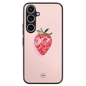 Casevibes Samsung Galaxy A15 backcover hoesje - Disco aardbei