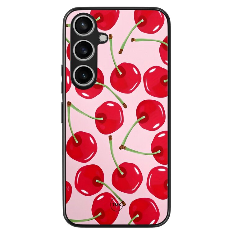 TMK Samsung Galaxy A15 backcover hoesje - Sweet cherry